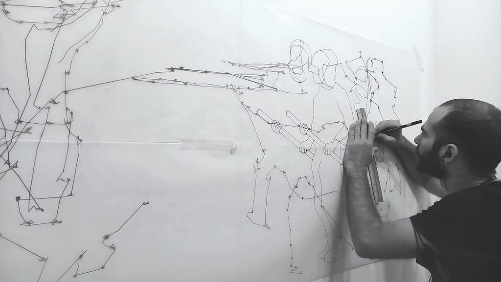 Artist Matthew Attard - the artist representing Malta at The Venice Biennale 2024